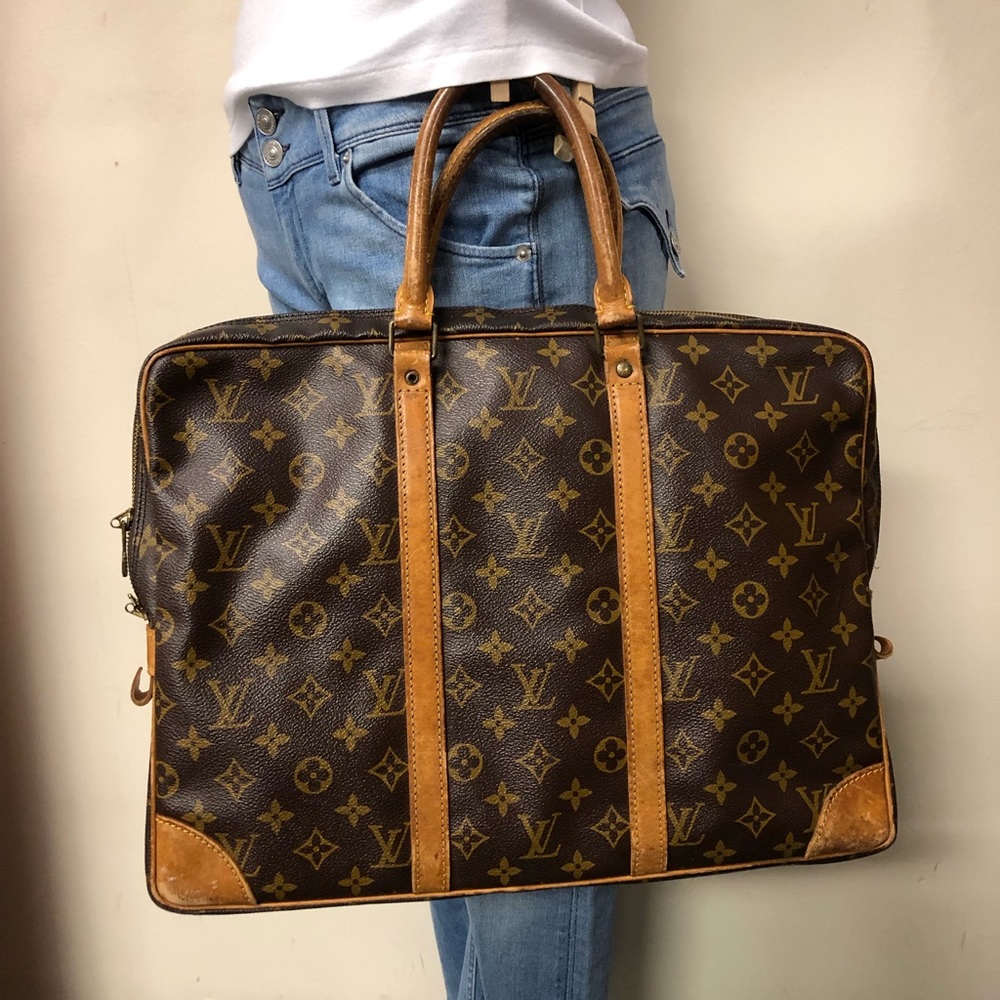 Louis Vuitton ‘88 Monogram Coated Canvas Briefcase